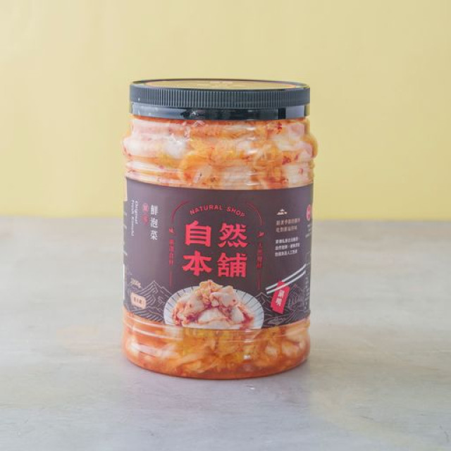 鮮泡菜辣味-1200g(家庭罐)