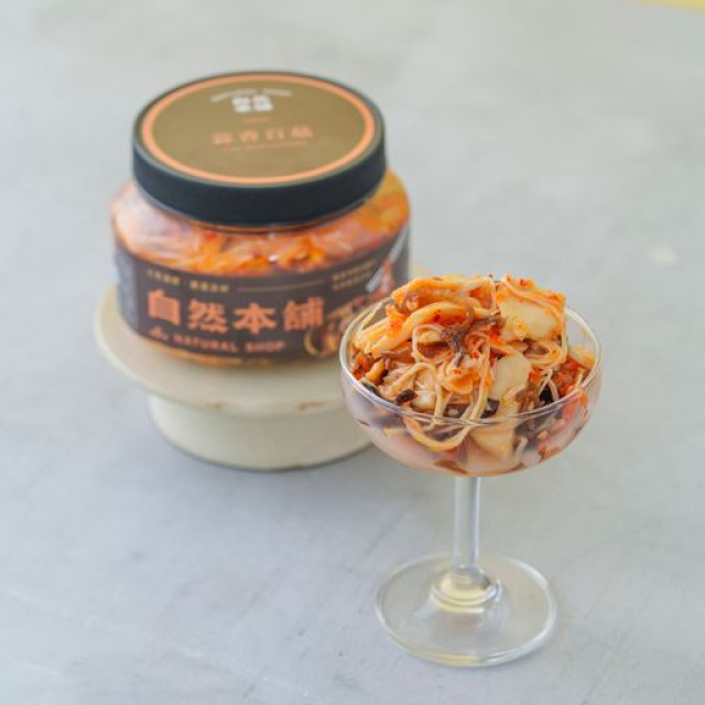 蒜香百菇-550g(禮品罐)