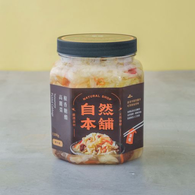 椒香糖醋高麗菜-1200g(家庭罐)